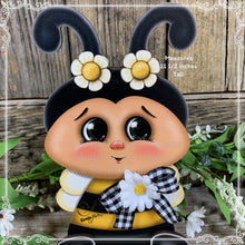 Load image into Gallery viewer, Bee decoration, cute Bee for tabletop, mantle, shelf, kitchen island, Summer Tiered tray decor, Bumble Bee, honeybee, cottage garden