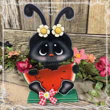Load image into Gallery viewer, Summer decoration for table, Ant and watermelon decor, cute watermelon centerpiece, tiered tray decor, watermelon arrangement, shelf sitter