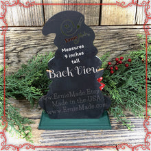 Load image into Gallery viewer, Christmas elf decoration, Holiday tiered tray, wood Elf shelf sitter, Christmas table decor, Sweets, Gingerbread, Elf and Gingerbread decor
