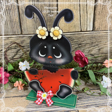 Load image into Gallery viewer, Summer decoration for table, Ant and watermelon decor, cute watermelon centerpiece, tiered tray decor, watermelon arrangement, shelf sitter
