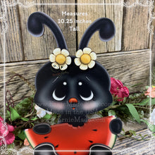 Load image into Gallery viewer, Summer decoration for table, Ant and watermelon decor, cute watermelon centerpiece, tiered tray decor, watermelon arrangement, shelf sitter
