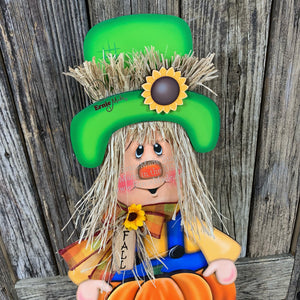 Scarecrow, Fall wooden Scarecrow with stand, wooden pumpkin porch decor, Thanksgiving Pumpkin centerpiece, Scarecrow wood crafts, Halloween